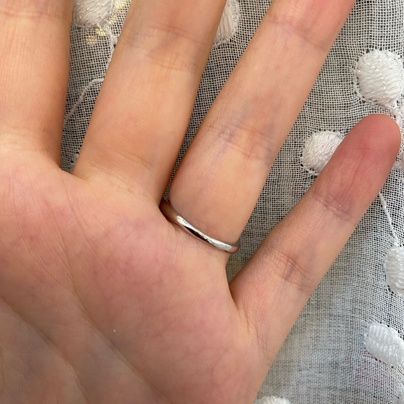 vintage sapphire ring stamp 925 size 7.5 - Picture 4 of 7